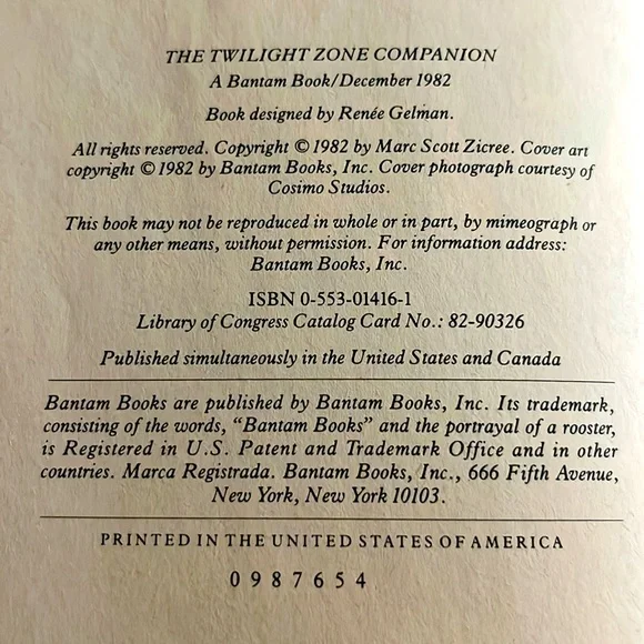 The Twilight Zone Companion Book - Picture 4 of 9